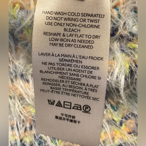 Free People Gelato Pullover Oversized Sweater Galaxy Combo Color Sz XSmall EUC - Picture 12 of 14